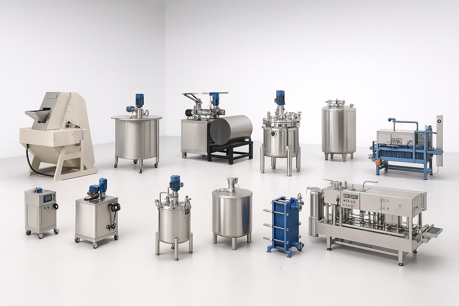 대량 생산 설비 메인 이미지